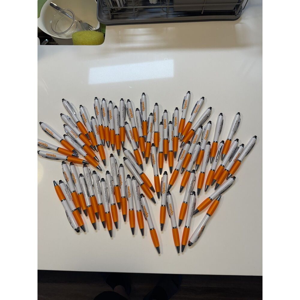 Lot of 60 Optum Perks Pens with Stylus New